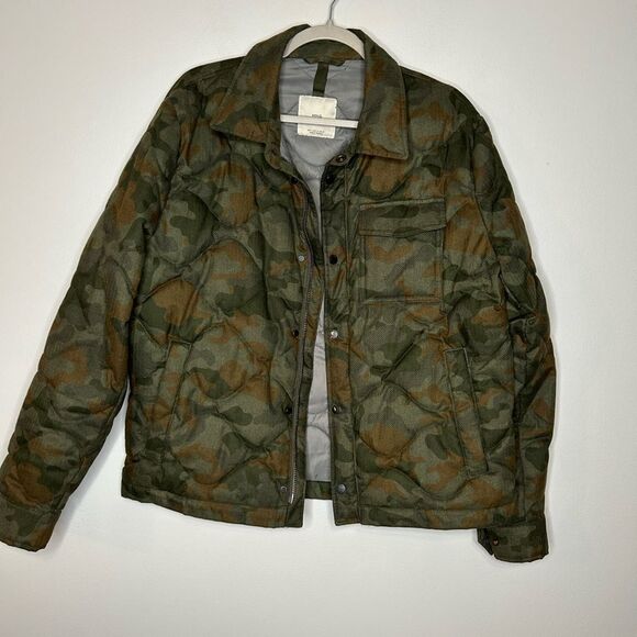 MNG Camouflage Quilted Men's Jacket - Picture 1 of 4